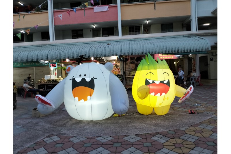 Customise 2m Inflatable Lighted Cartoons