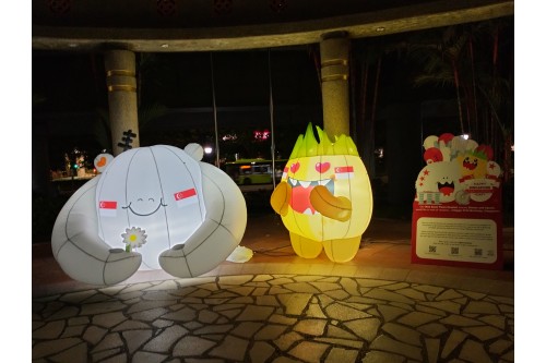 Customise 2m Inflatable Lighted Cartoons 4